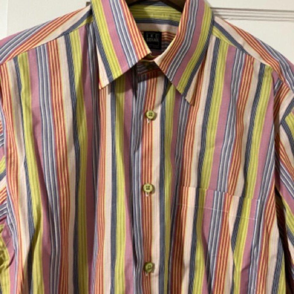 Ike Behar Colorful Shirt Mens
